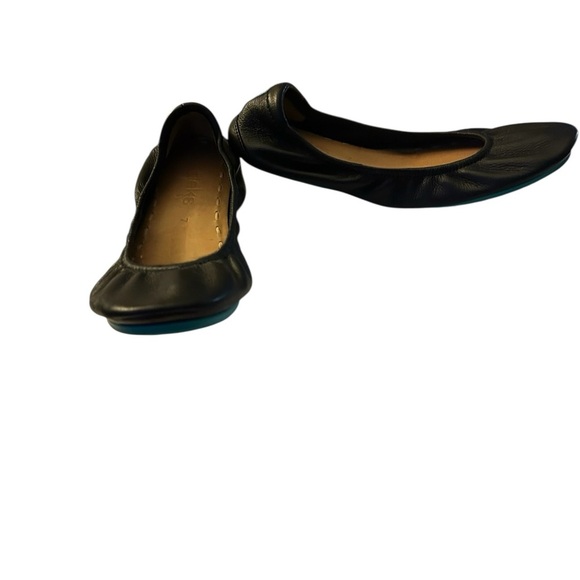 Tieks Matte Women’s Size 7 Black Ballet Flats – Full-Grain Italian Leather NWT - Picture 2 of 5
